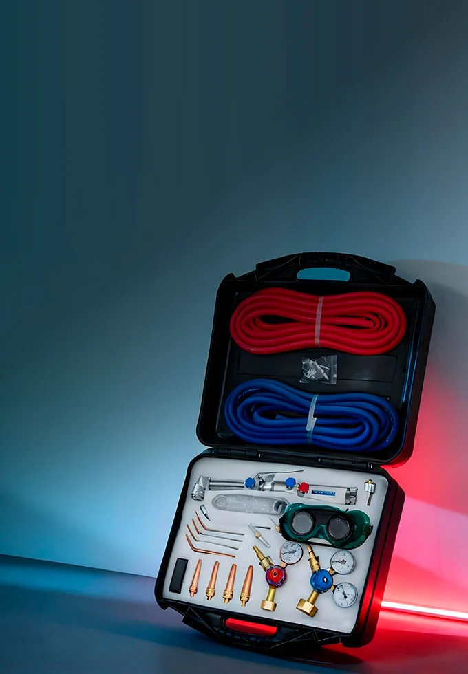 Универсальные комплекты для газосварки КГС 1-01, КГС 1-02 и КГС 2-02