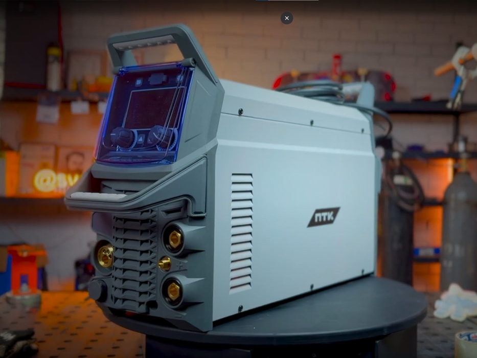 Общий обзор аппарата ПТК HANKER MIG 230 DP AC/DC PFC LCD H95