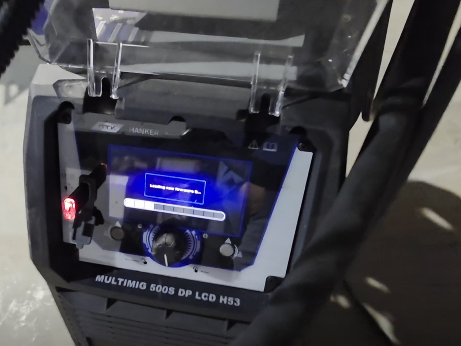 Прошивка аппарата ПТК HANKER MIG 500S DP LCD H53